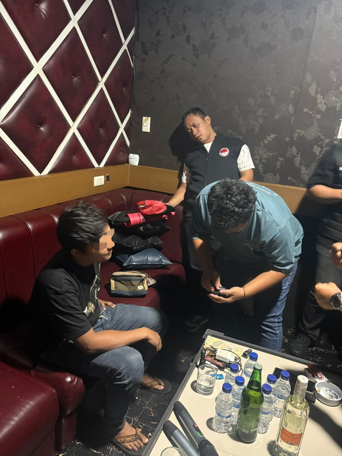Cegah Peredaran dan Penyalahgunaan Narkoba, Polres Pematangsiantar Razia Gabungan di THM