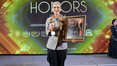 Kapolres Pematang Siantar Raih Penghargaan The Best Inspiring and Integrity Women 2026