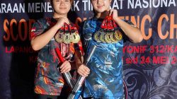 The Twins Shooter Borong Medali Black Scorpion Shooting Championship
