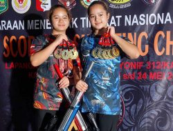 The Twins Shooter Borong Medali Black Scorpion Shooting Championship