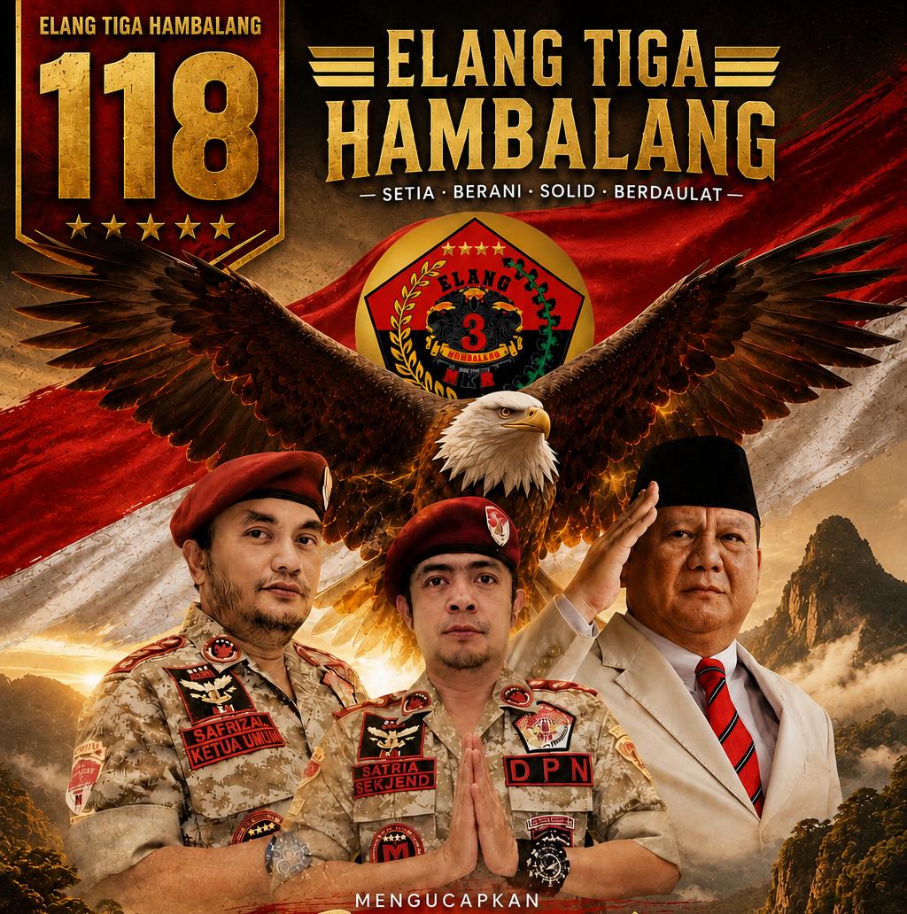 Ketum Elang Tiga Hambalang Minta Kapolri Tempatkan Pemimpin yang Komit dengan Reformasi Polri