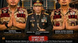 Ketum Elang Tiga Hambalang Ingatkan Kapolri dalam Seleksi Mutasi Pimpinan agar mengacu pada Fit and proper test dan berdasarkan Reformasi Polri Ketum Elang Tiga Hambalang Ingatkan Kapolri dalam Seleksi Mutasi Pimpinan agar mengacu pada Fit and proper test dan berdasarkan Reformasi Polri