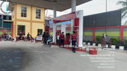Sat Samapta Polres Pematangsiantar Patroli R4 di SPBU Antisipasi Guantibmas