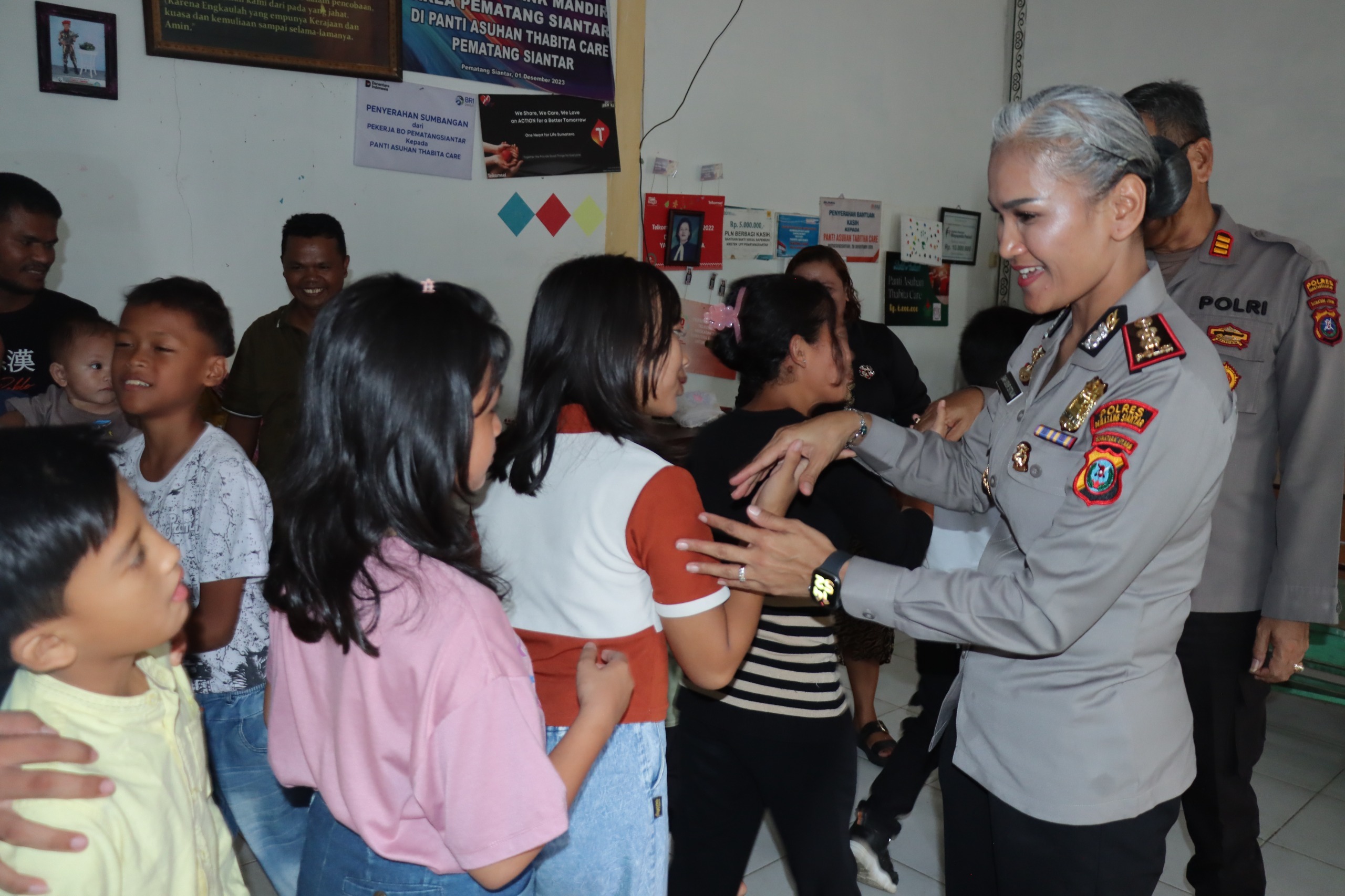 Polres Pematangsiantar Gelar Baksos di Panti Asuhan Thabita-Care