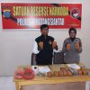 Door Stop Ungkap Kasus ,Kasat Narkoba Polres Pematangsiantar Paparkan Didepan Media 