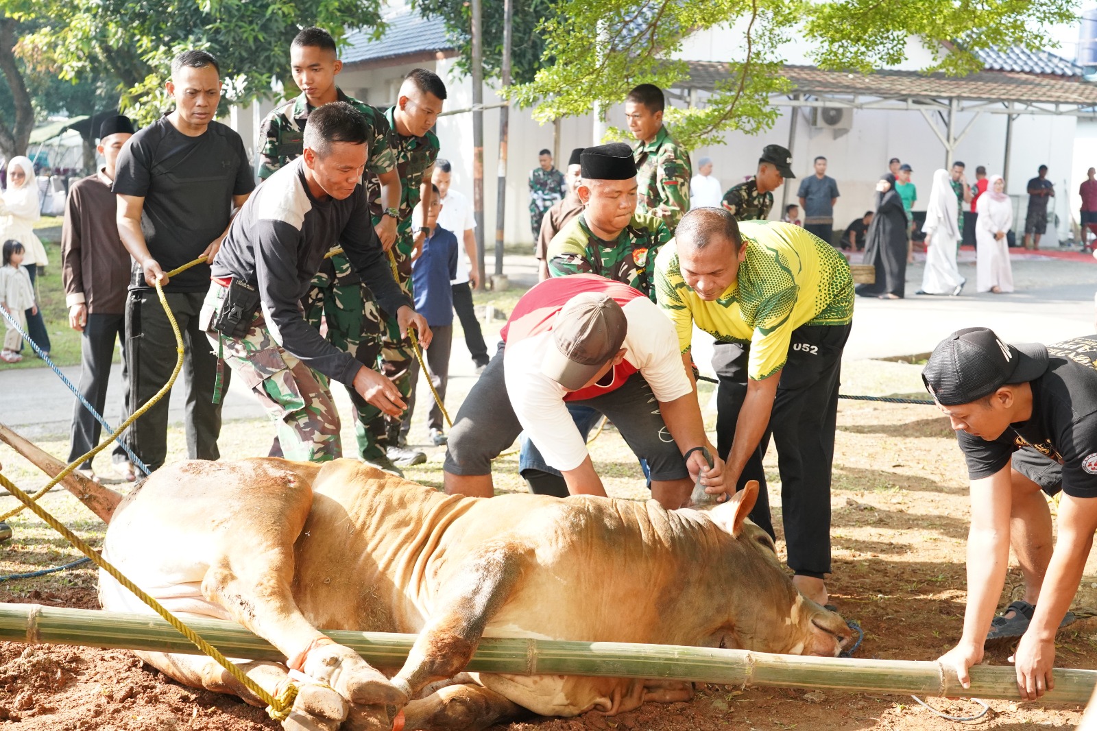 Perayaan Idul Adha 1447 H di Korem 052/Wkr, Momentum Tingkatkan Iman dan Pengabdian Prajurit untuk Indonesia Maju