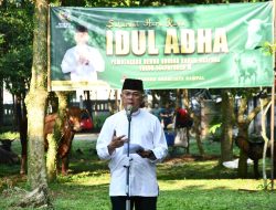 Tebar Kepedulian di Hari Raya, Danrem 083/Bdj Serahkan Hewan Qurban untuk Masyarakat