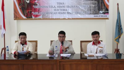 Musyawarah Cabang Himpunan Masyarakat Nias Indonesia (DPC – HIMNI) Kabupaten Semarang terlaksana sukses, Sozanolo Waruwu Terpilih Sebagai Ketua DPC Secara Aklamasi