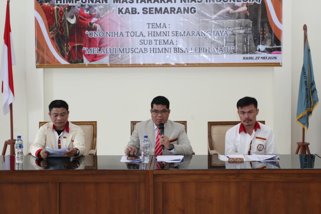Musyawarah Cabang Himpunan Masyarakat Nias Indonesia (DPC – HIMNI) Kabupaten Semarang terlaksana sukses, Sozanolo Waruwu Terpilih Sebagai Ketua DPC Secara Aklamasi