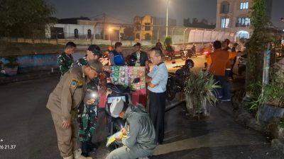Koramil Cipayung Gelar Patroli Bersama Komduk Ciptakan Wilayah Aman dan Kondusif