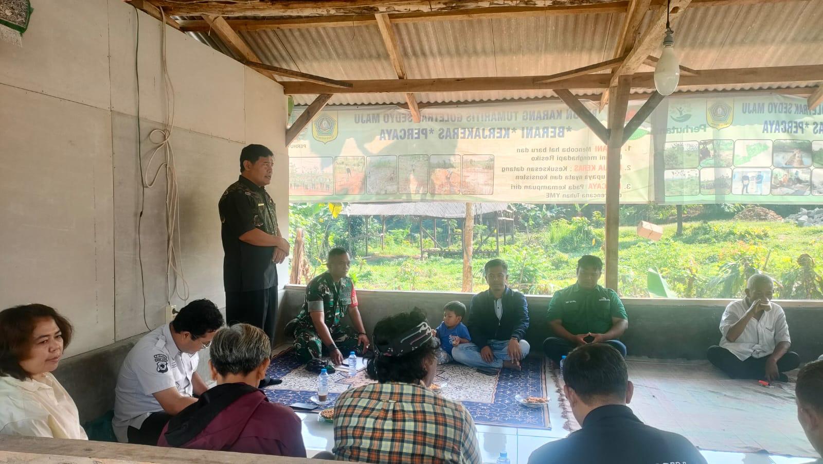 Kawal Ketahanan Pangan, Koramil Parungpanjang Rangkul Petani Jagung