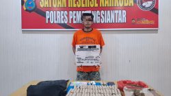 Polres Pematangsiantar Ungkap dan Amankan Warga Gang Pulut Putih Milik Ganja
