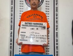 Polres Pematangsianțar Amankan Pemilik Ganja 21,66 Gram di Jalan Sitalasari