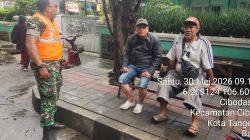 Satgas Kotamil Cibodas, Perkuat Kepedulian Bersihkan Pasar Malabar