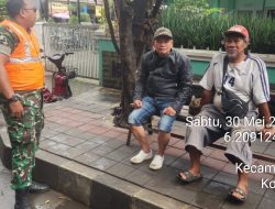 Satgas Kotamil Cibodas, Perkuat Kepedulian Bersihkan Pasar Malabar