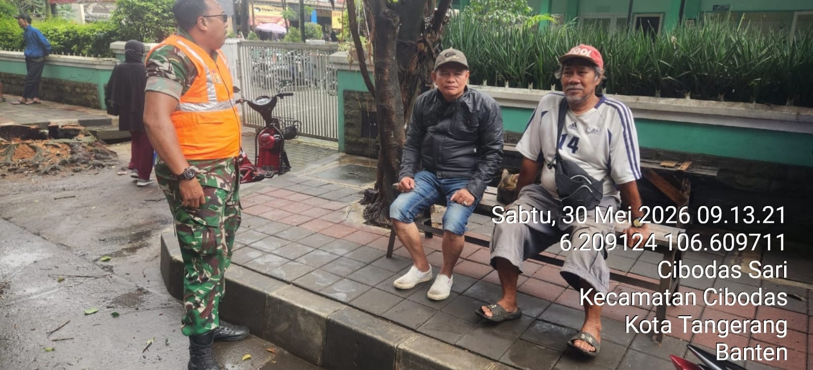 Satgas Kotamil Cibodas, Perkuat Kepedulian Bersihkan Pasar Malabar
