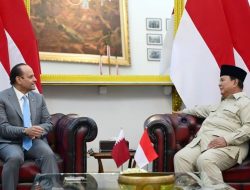 Presiden Prabowo Terima Kunjungan Wakil Perdana Menteri Qatar, Sheikh Saoud