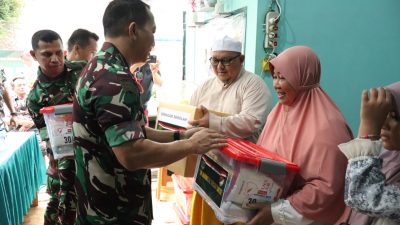 Kodim 0506/Tgr Resmikan Renovasi Yayasan Rumah Asuh Yatim & Dhuafa Al Jannah