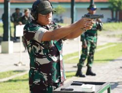 Danrem 084/Bhaskara Jaya Latihan Menembak Pistol, Pelihara Kemampuan Profesionalisne Prajurit