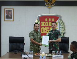 Dandim 0506/Tgr Terima Kunjungan Tim Audit Kodam Jaya