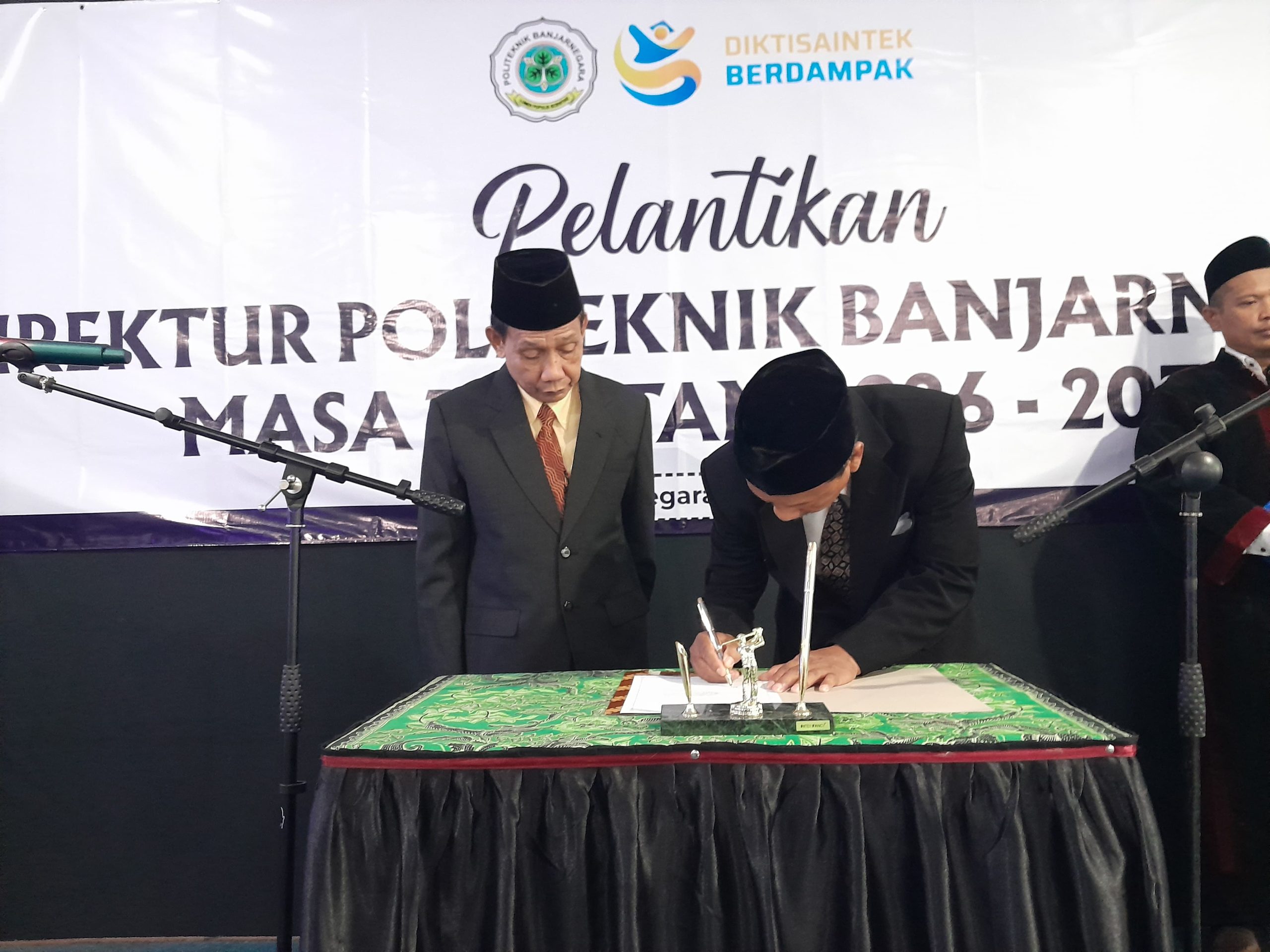 Pelantikan Kembali Direktur Politeknik Banjarnegara Periode 2026–2030