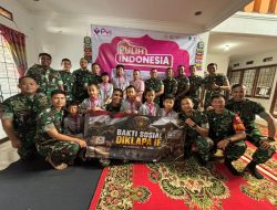 Pendidikan Lanjutan Perwira Kecabangan Infantri Gelombang 1 Gelar Baksos di Panti Asuhan PYI